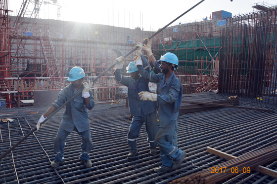 中國能建卡拉奇核電項目部安全生產遇“烤驗” 